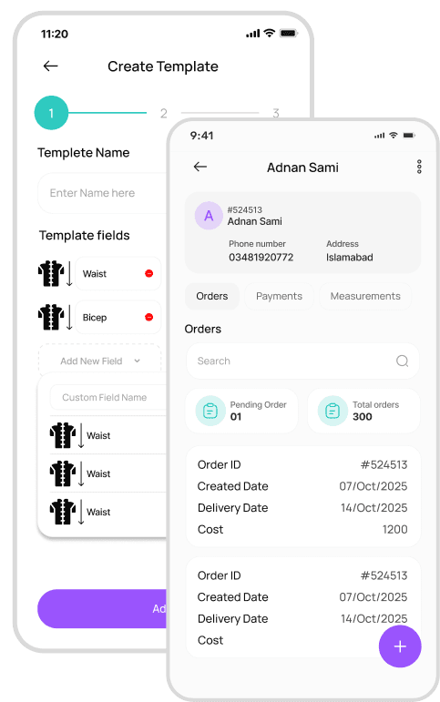 Customer Insights Mobile Screens